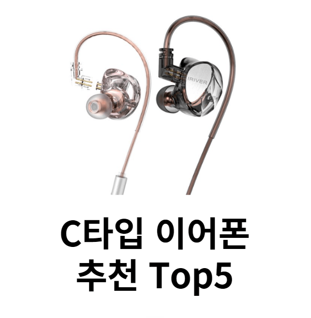 C타입 이어폰 추천 Top5