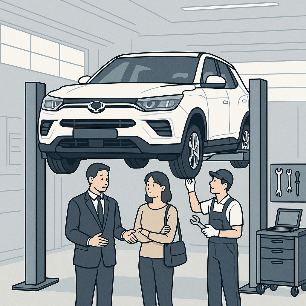 쌍용자동차서비스센터 관련 이미지 1